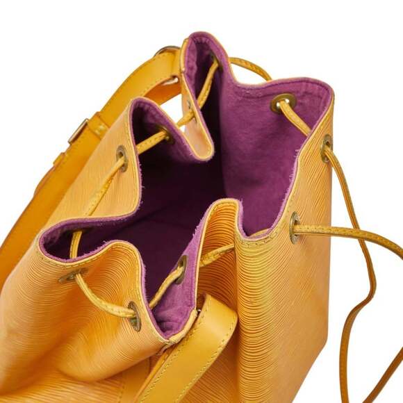 Louis Vuitton Epi Petit Noe One-Shoulder Bag M44109 Tassili Yellow Leather Wo... - Picture 9 of 14